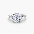 The Floral Accent Solitaire