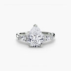 The Floral Accent Solitaire
