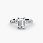 Solitaire with Pavé 6