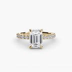 Solitaire with Pavé 6