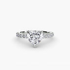 Solitaire with Pavé 6