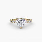 Solitaire with Pavé 6