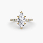 Solitaire with Pavé 6