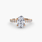 Solitaire with Pavé 6