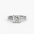 Solitaire with Pavé 7