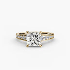 Solitaire with Pavé 7