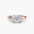 Baguette Accent Solitaire