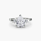 Baguette Accent Solitaire