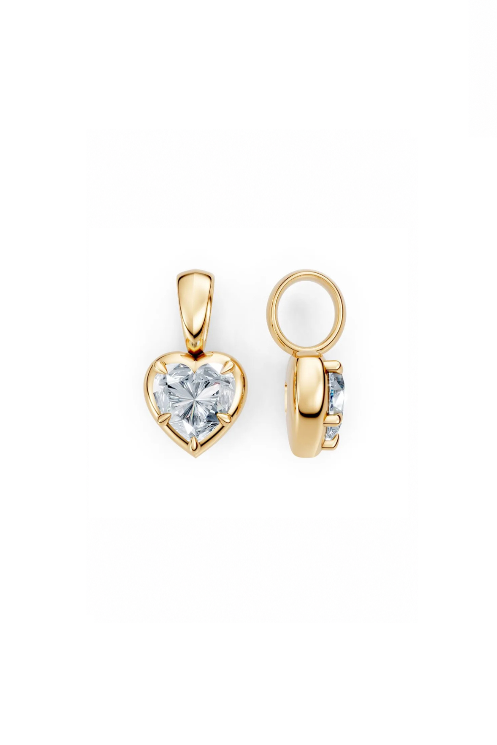The Lover Girl Pendant in Gold