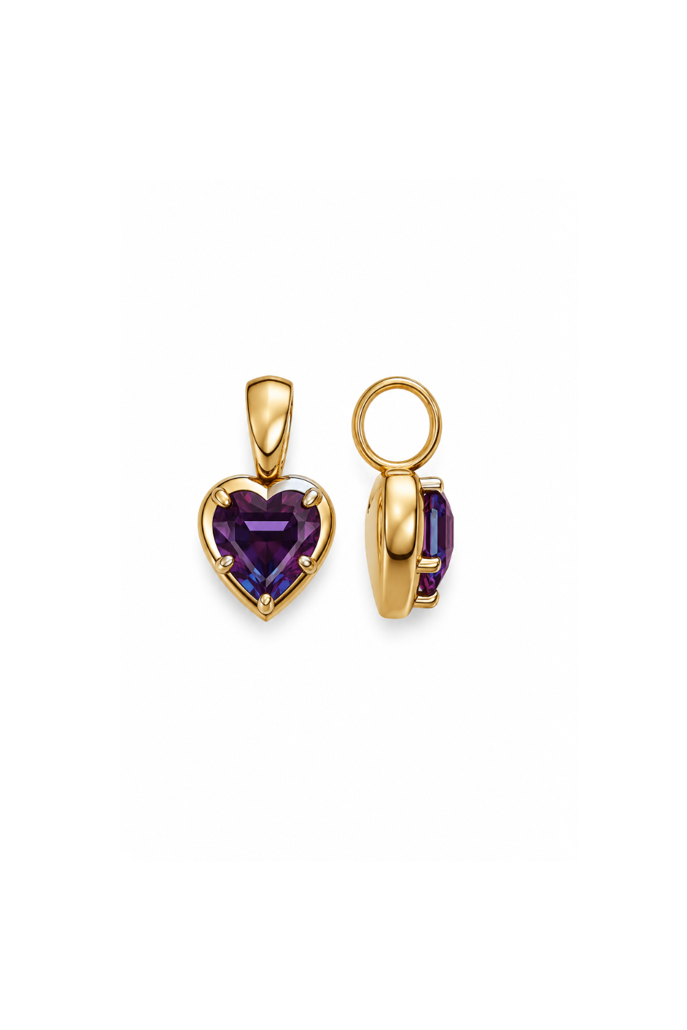 The Lover Girl Pendant in Gold
