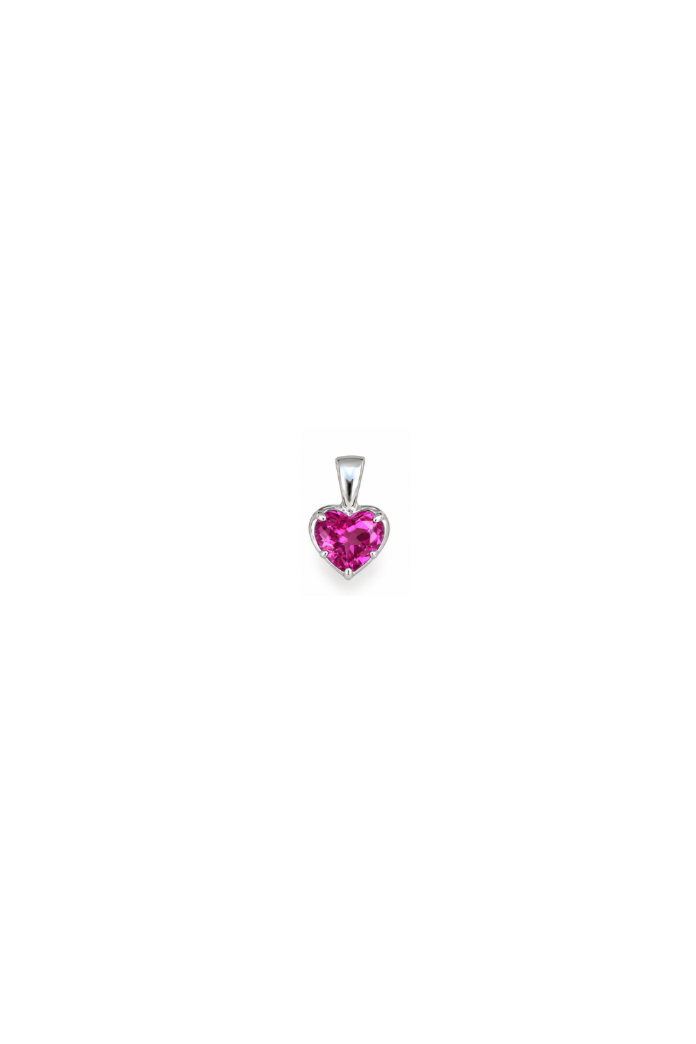 The Mini Lover Girl Pendant in Silver