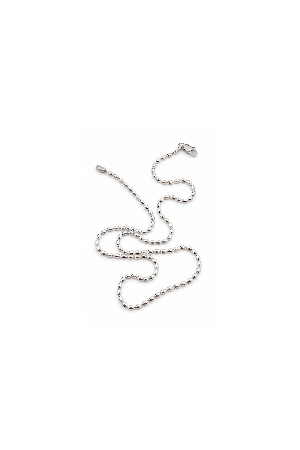 Sterling Silver Bead Chain | 18 inches