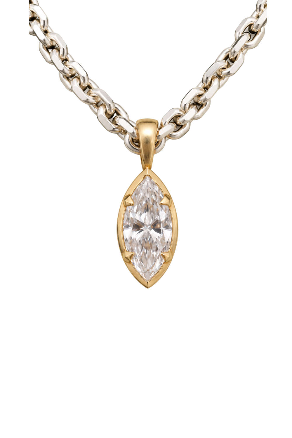 The Icon Pendant™ | 2ct Marquise