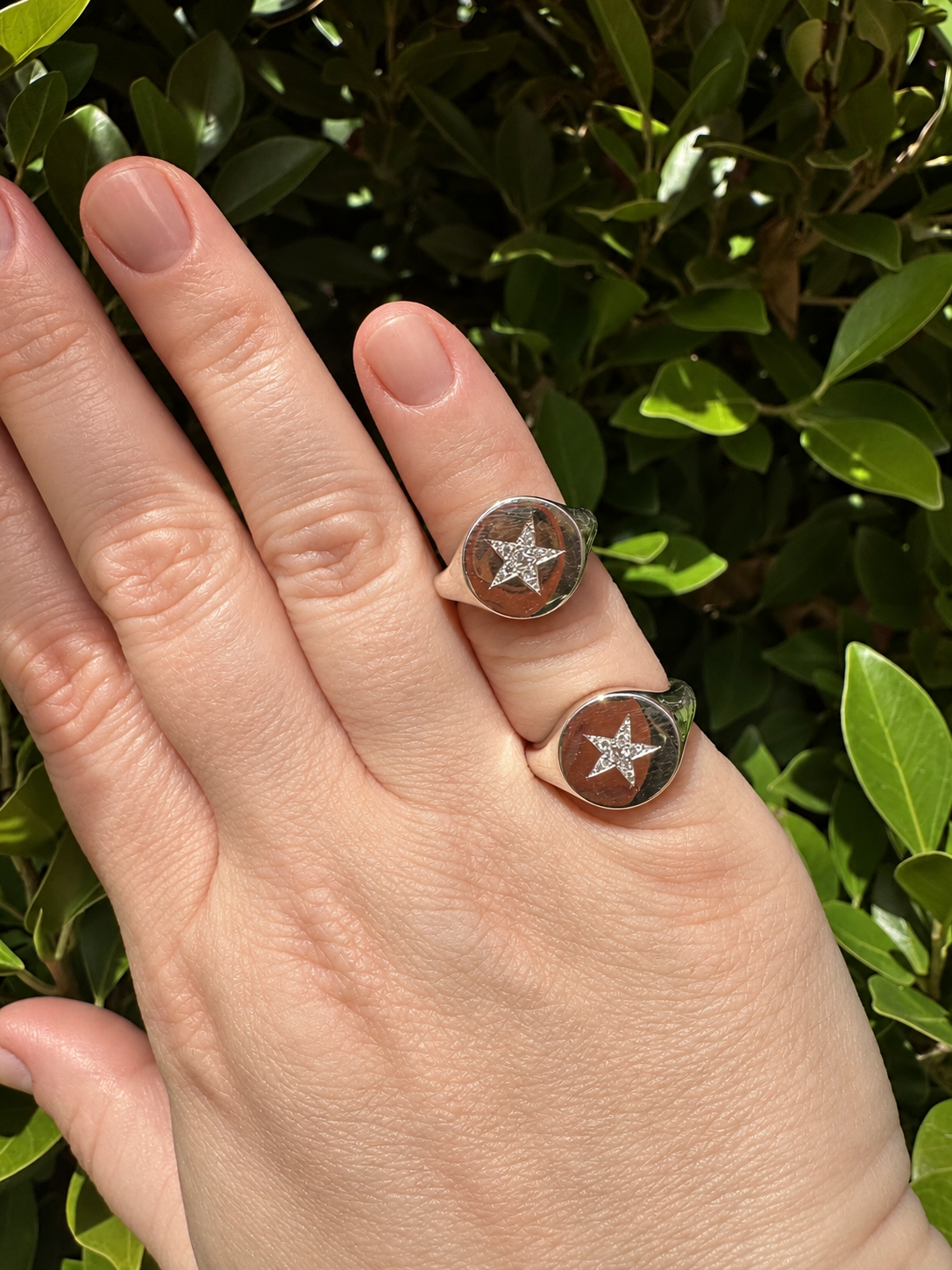 The Lucky Girl Pinky Ring