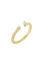 Asymmetrical Pinky Stacker Ring
