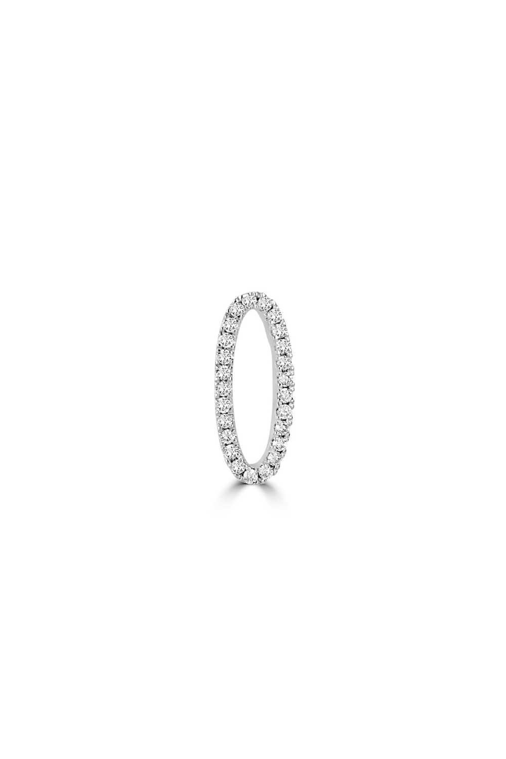 Oval Diamond Pendant