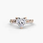 The Twisted Pavé Solitaire