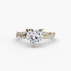 The Twisted Pavé Solitaire