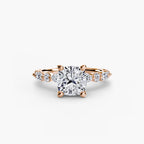 Solitaire with Eternity Pavé 2