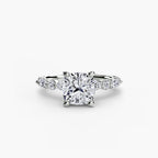 Solitaire with Eternity Pavé 2