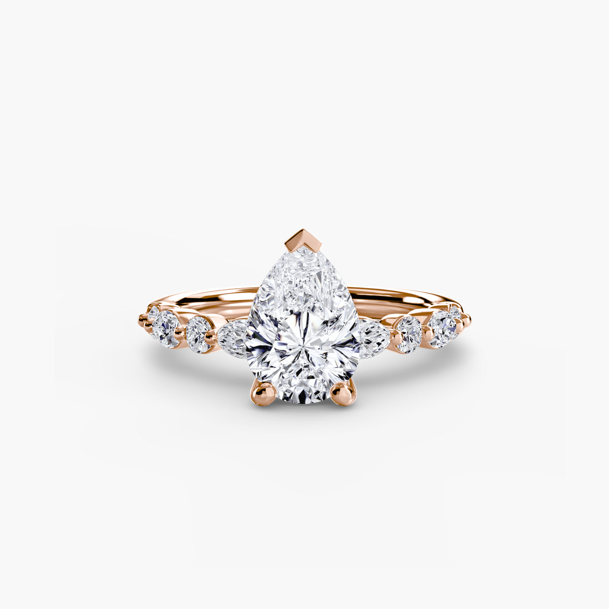 Solitaire with Eternity Pavé 2