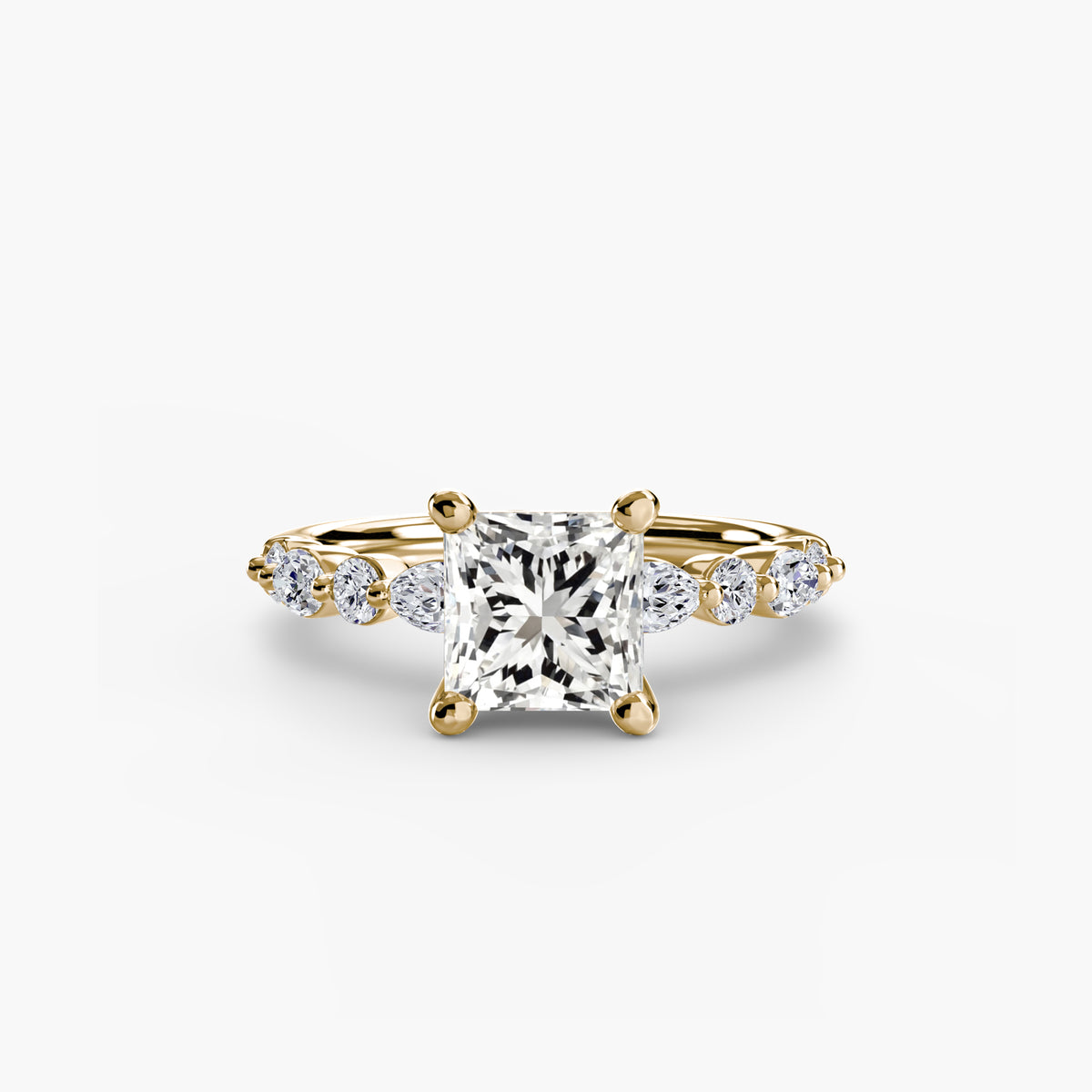 Solitaire with Eternity Pavé 2