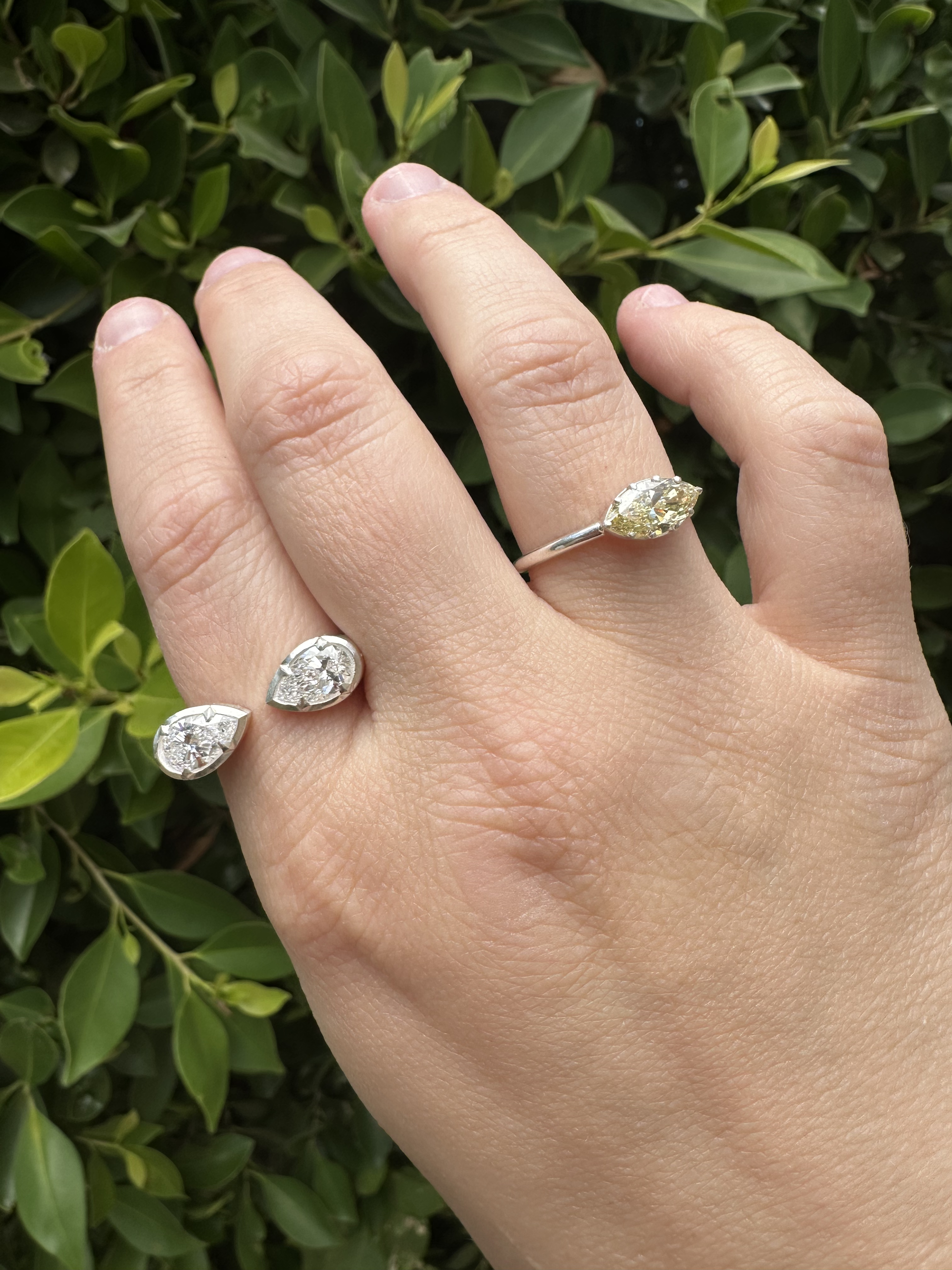 Double Diamond Kate Ring