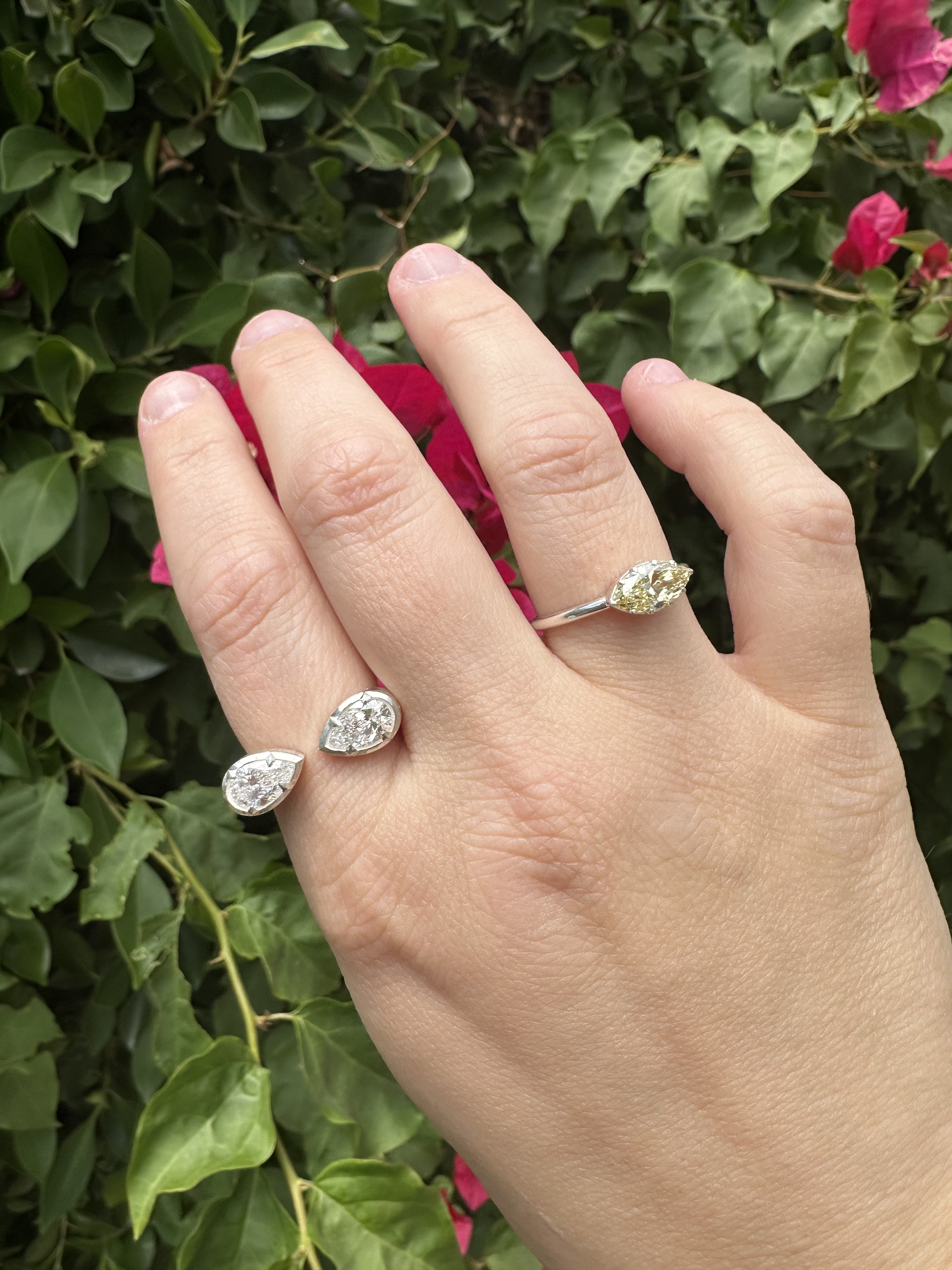 Double Diamond Kate Ring