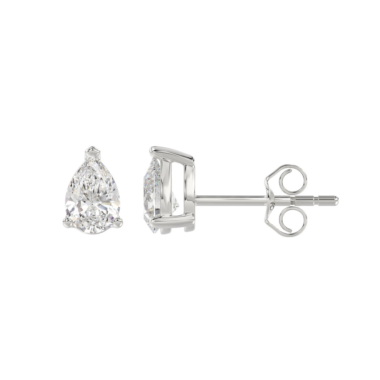 1ct Diamond Earrings in 10k