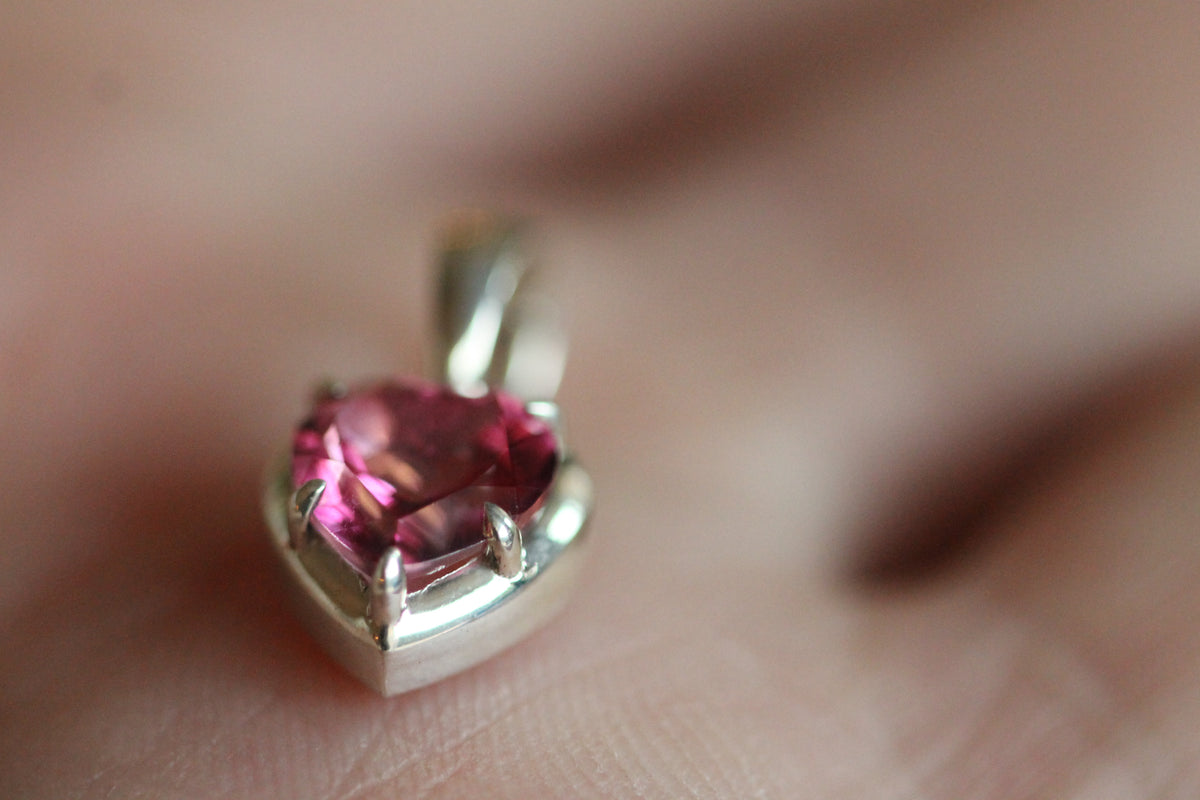 The Mini Lover Girl Pendant in Silver