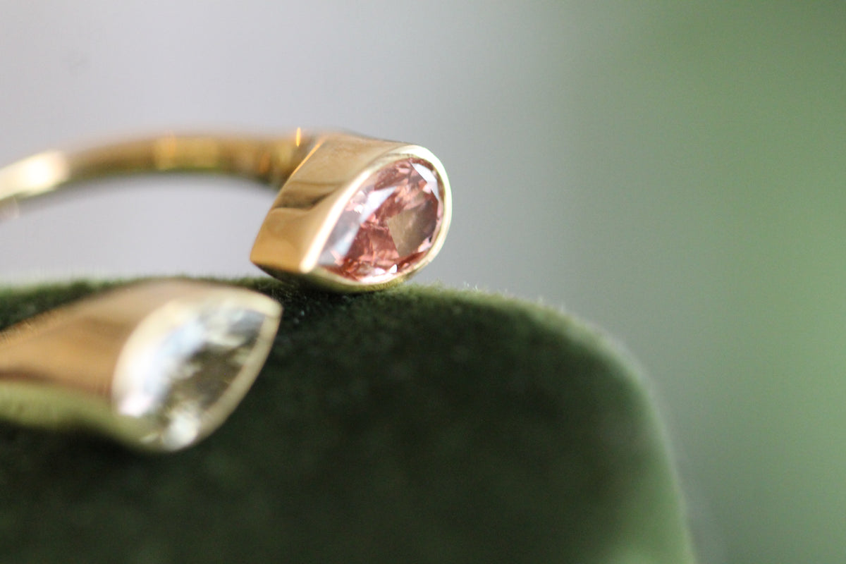 The Icon Ring™ with Colored Lab Diamonds
