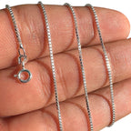 Sterling Silver Box Chain | 18 inches