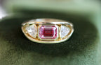 3 Stone Double Band