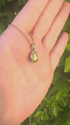 The Icon Pendant™ | 10k Yellow Gold 2ct Yellow Diamond