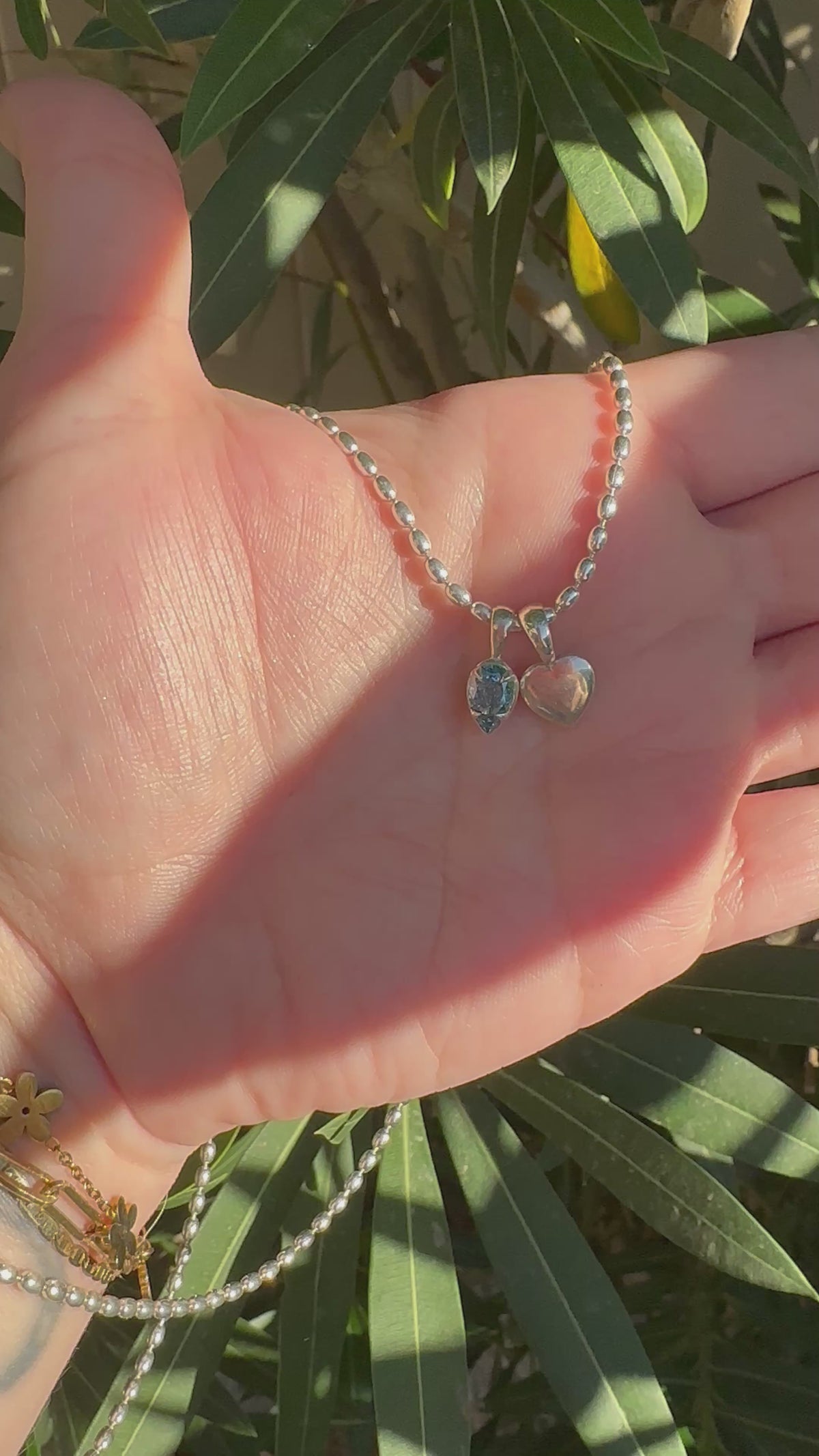 The Inverted Icon Pendant™ | 1 ct Blue Diamond