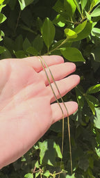 14K Yellow Gold 1.5 mm Flexible Herringbone 18" Chain
