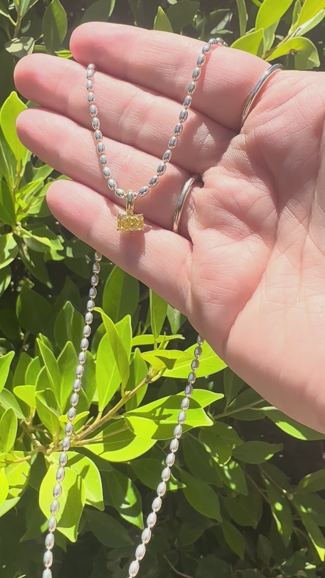 Sterling Silver Bead Chain | 18 inches
