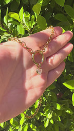 The Mini Lover Girl Pendant in Gold