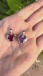 The Lover Girl Pendant in Silver