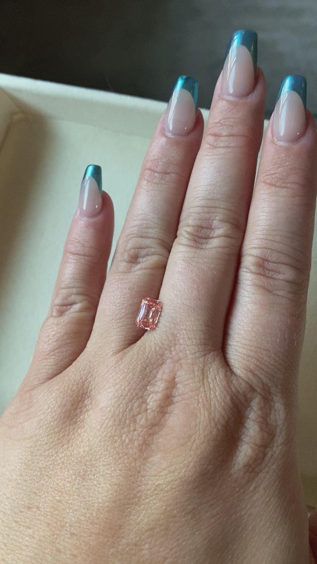 1.5 Pink Radiant Lab Diamond