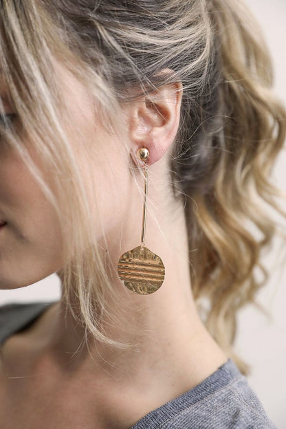 Roman Coin Earrings Jewelry