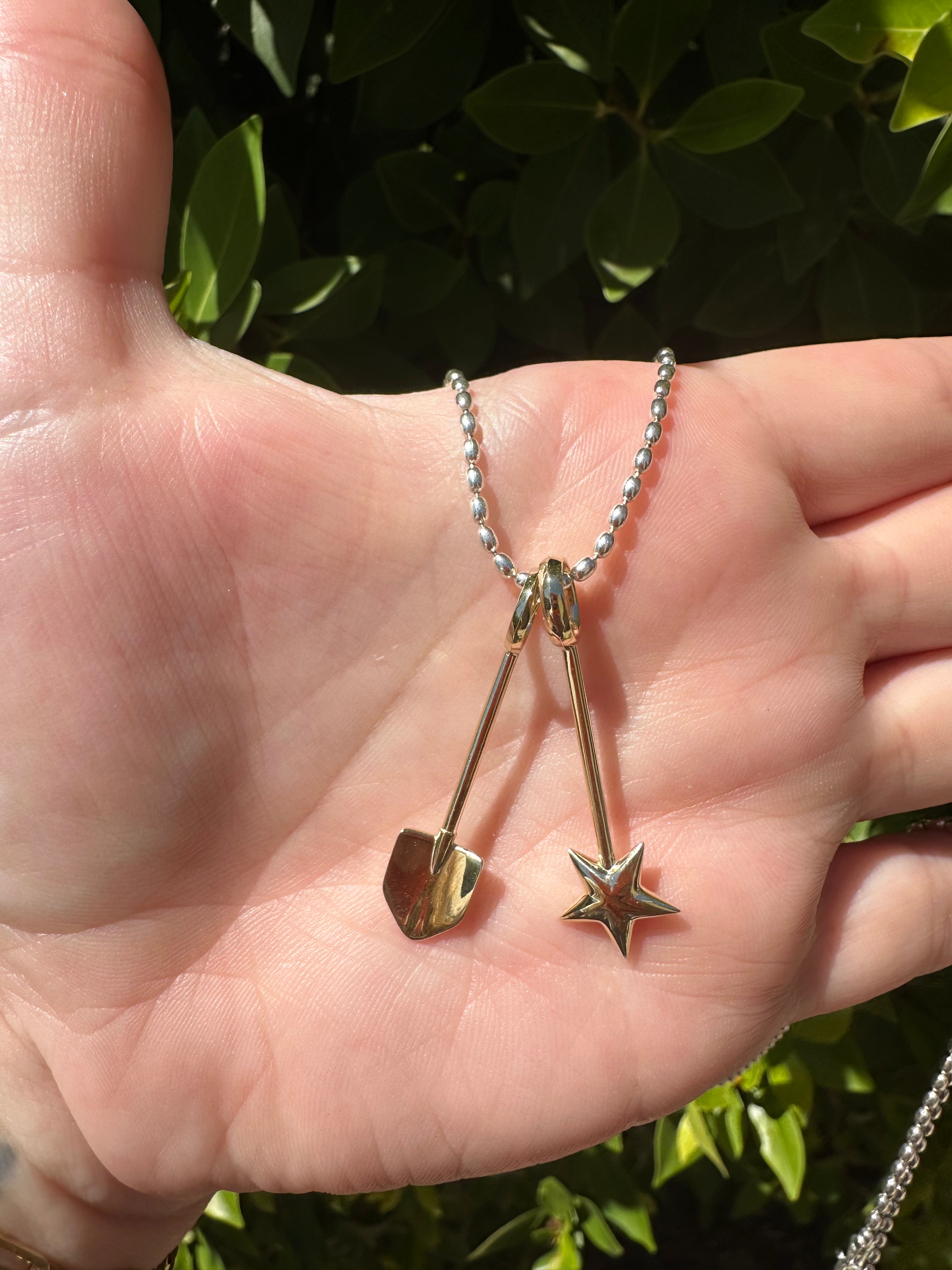 Gold Digger Charm