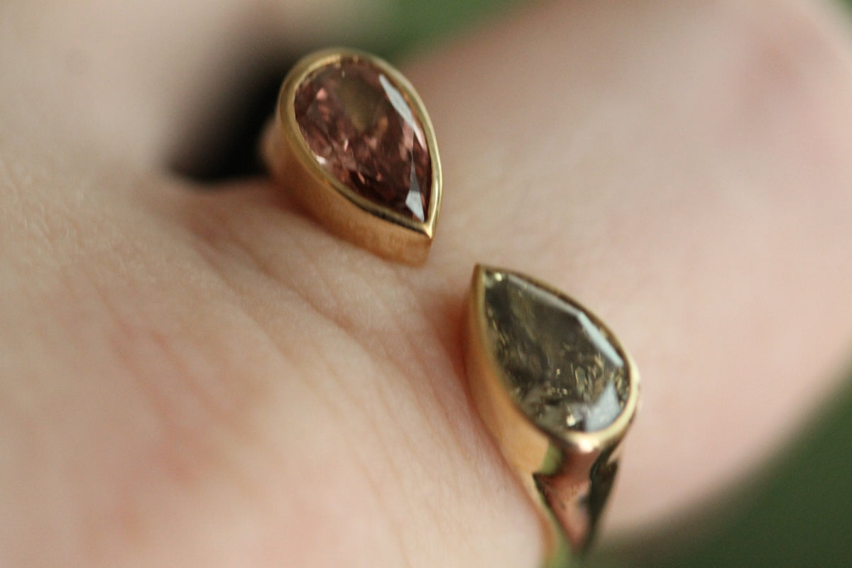 The Icon Ring™ with Colored Lab Diamonds