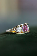 3 Stone Double Band