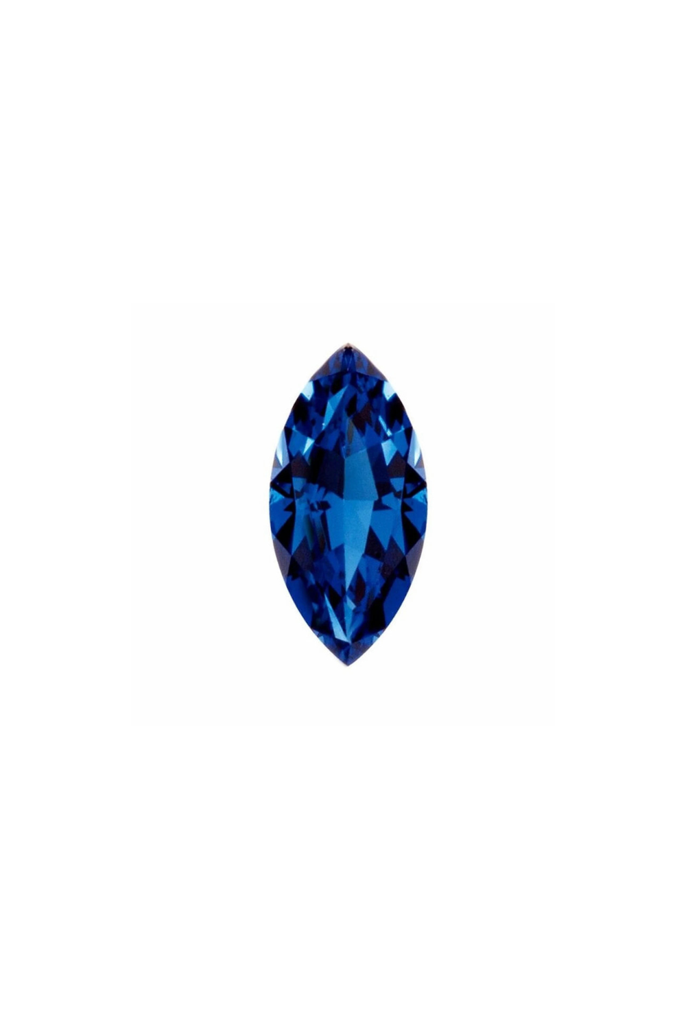 1 Carat Blue Lab Sapphire