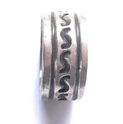 Navajo Sterling Silver Ring Size 11