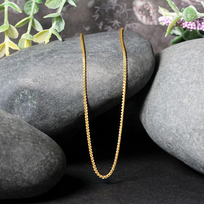 14k Yellow Gold Round Chain 1.2mm