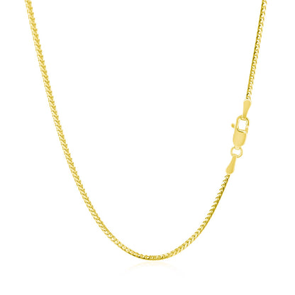 14k Yellow Gold Franco Chain 1.2mm