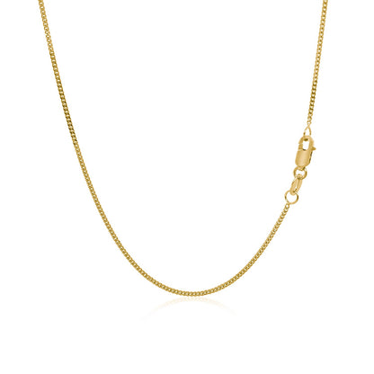 14k Yellow Gold Gourette Chain 1.0mm