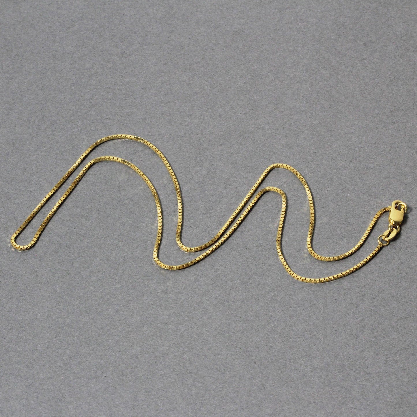 14k Yellow Gold Classic Box Chain 1.0mm